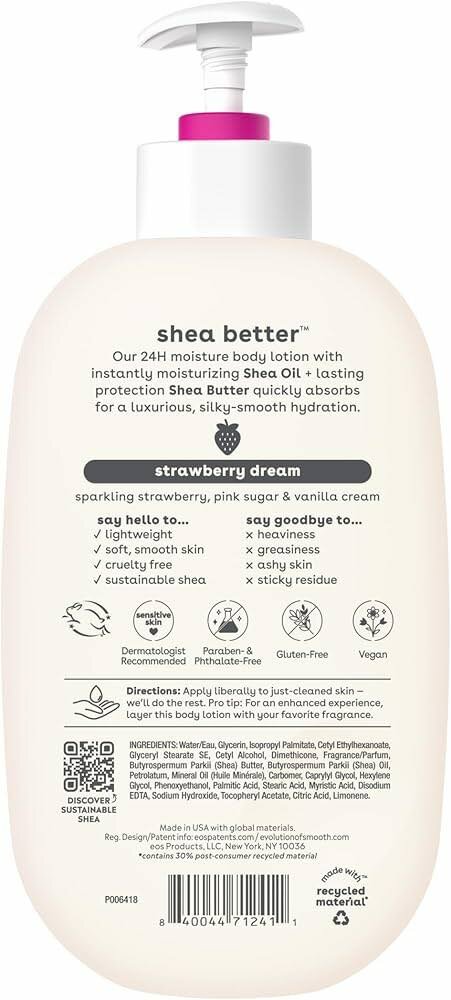 EOS lait strawberry dream