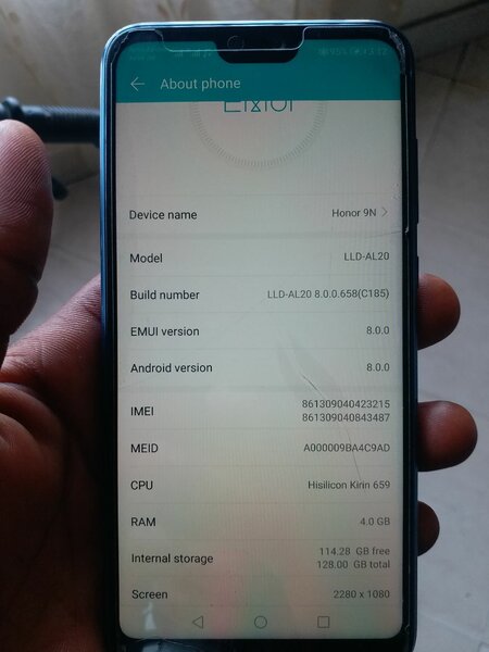 Huawei honor 9N