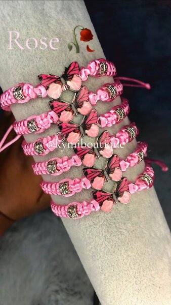 Bracelet Papillon 12pcs
