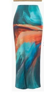 Multicolor skirt