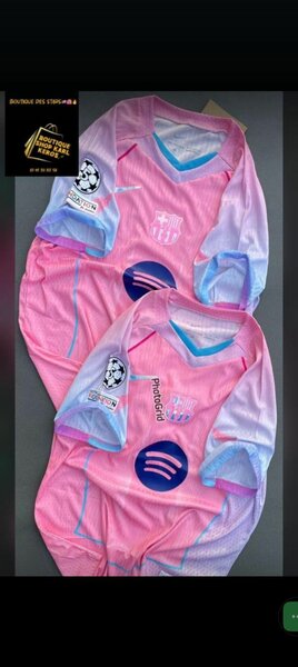 Maillot de football rose femme