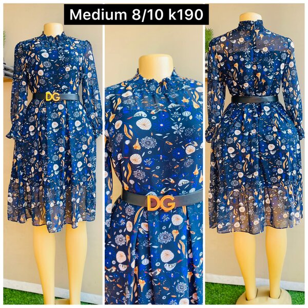 blue dress DG