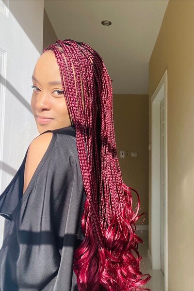 Hair for braids