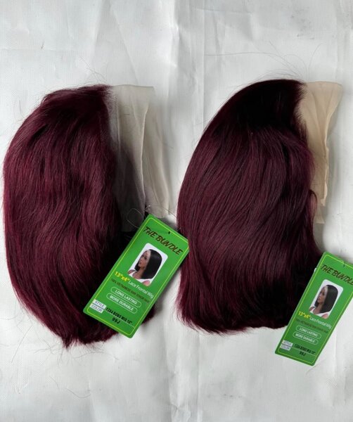 Bob rouge bordeau