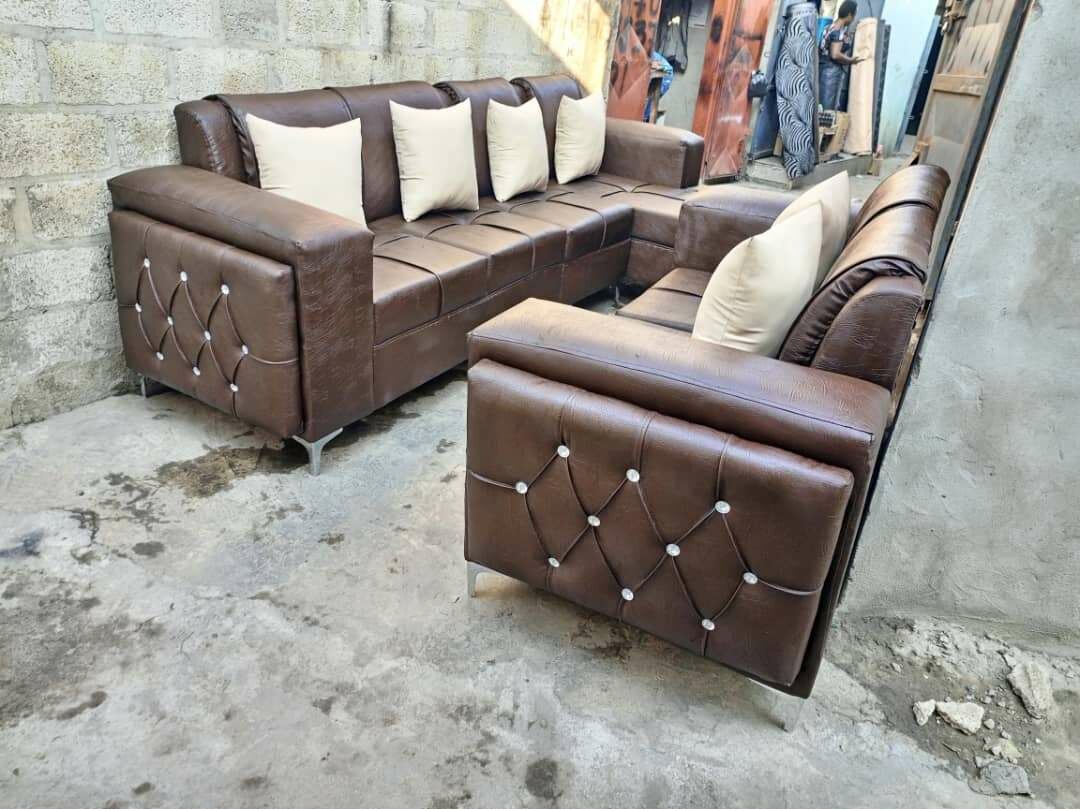L shaped sofa