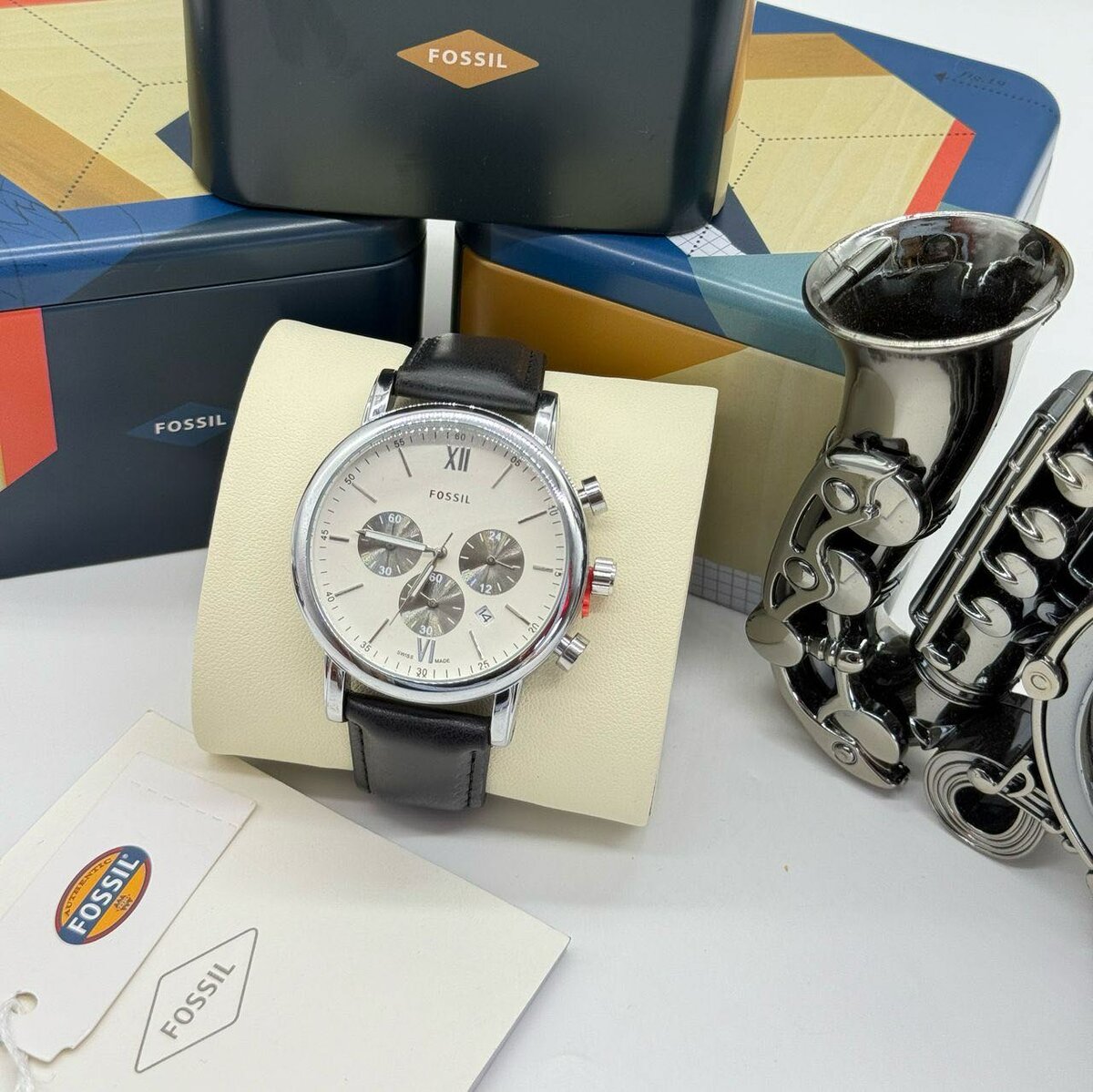 Men watch