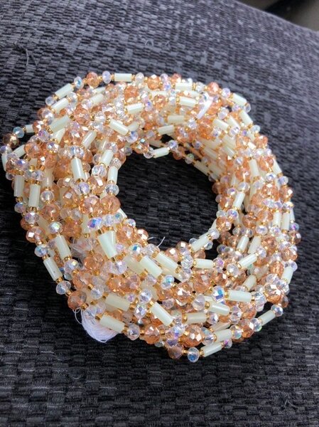 Crystal beads.