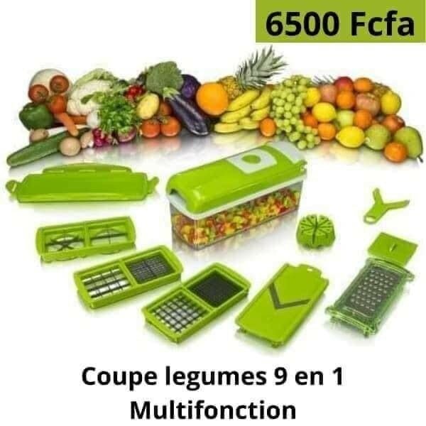 Coupe legumes 9 en 1 Multifonction