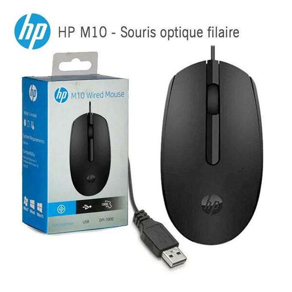 Hp Souris Filaire HP M10