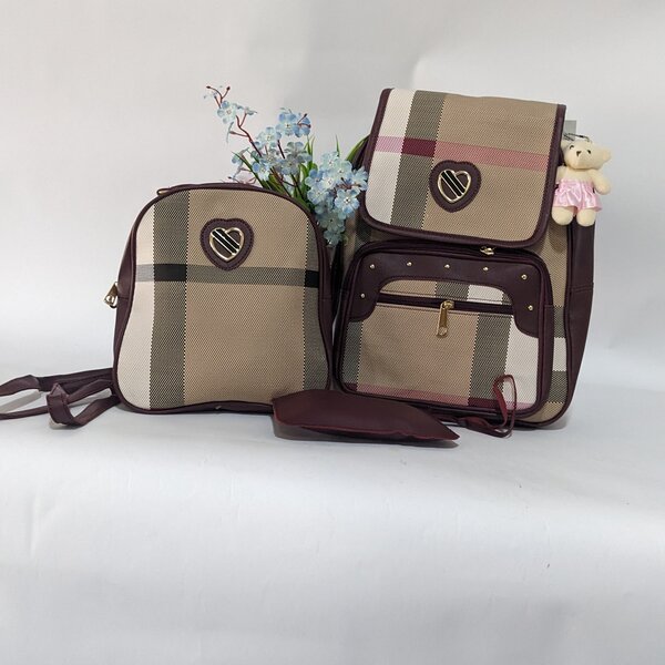 kids leather 3-in-1 backpack