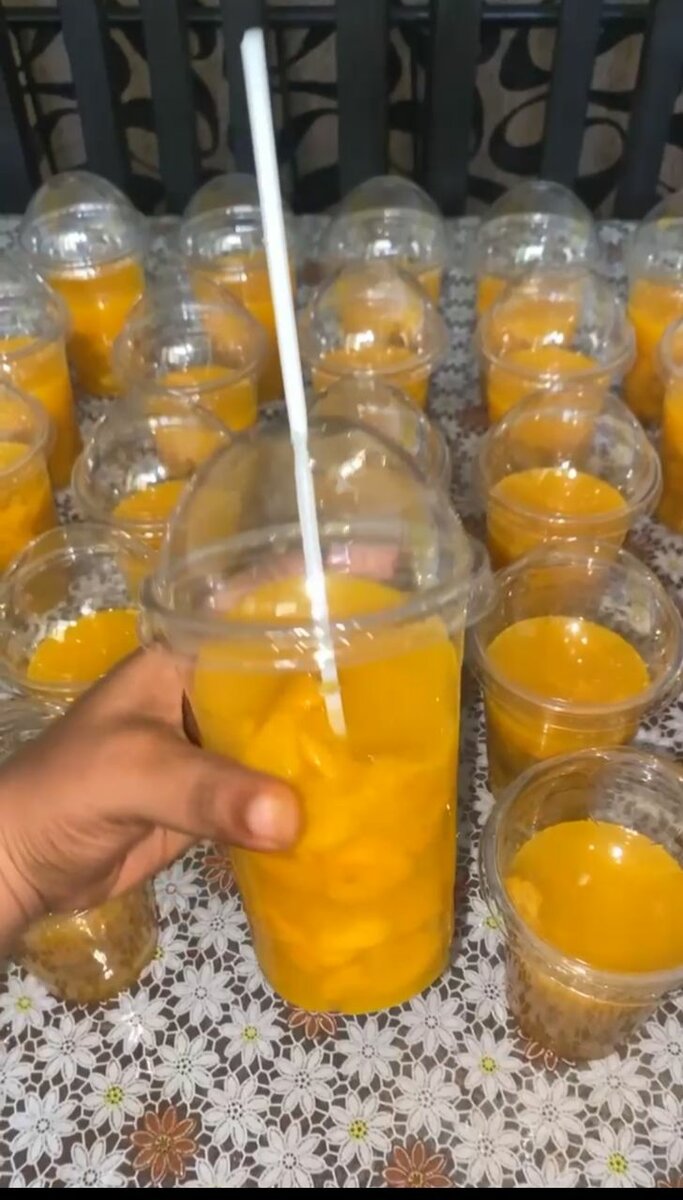Les jus de fruits