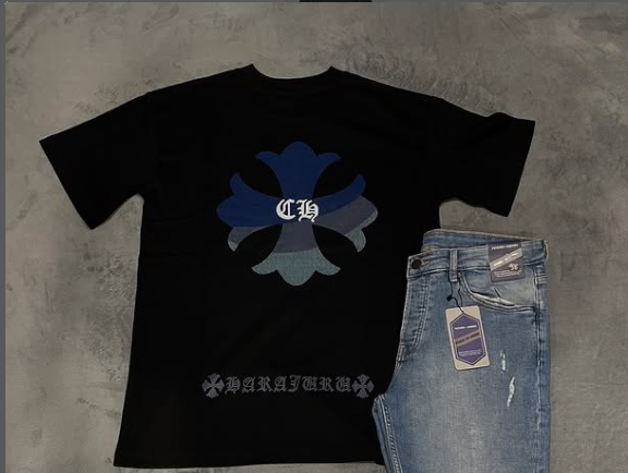 black t-shirt