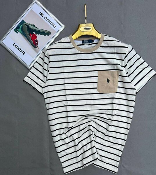 T-shirt rayé pour homme