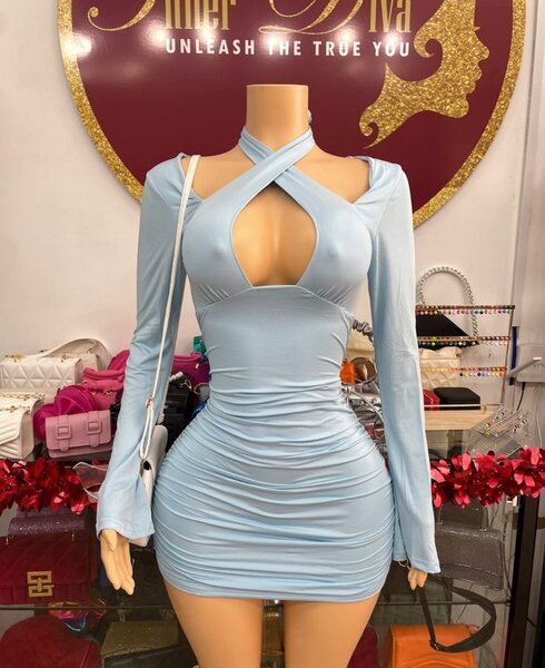 Gray dress