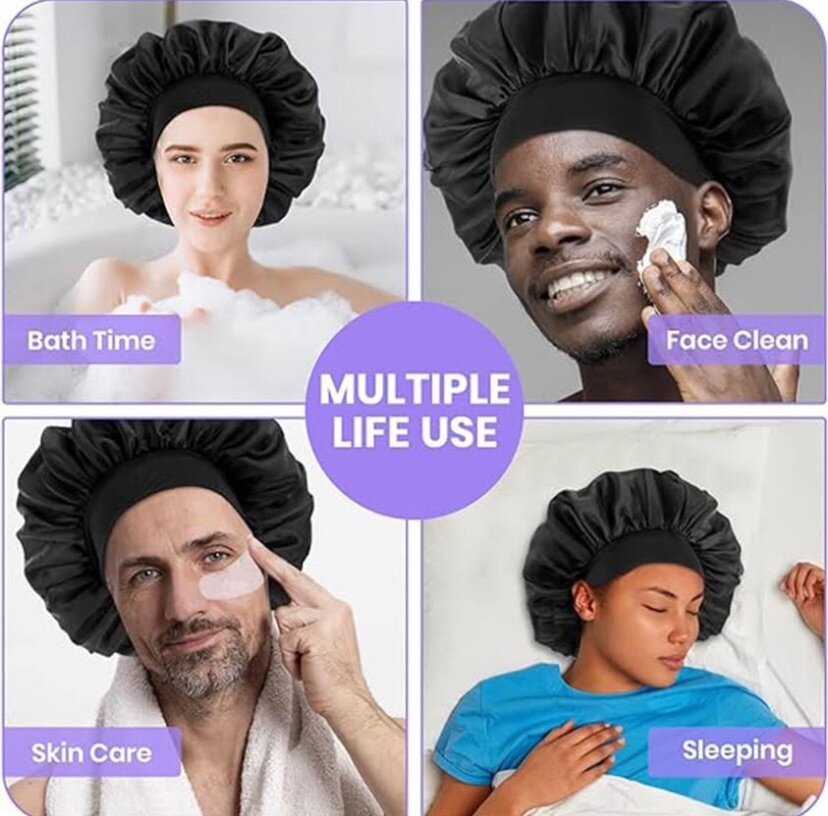 Bonnet en satin