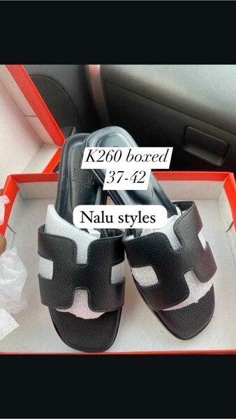 Black sandals
