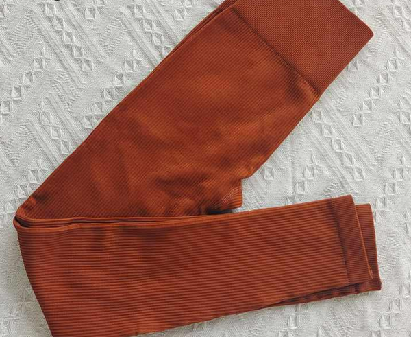 Ribbed leggings