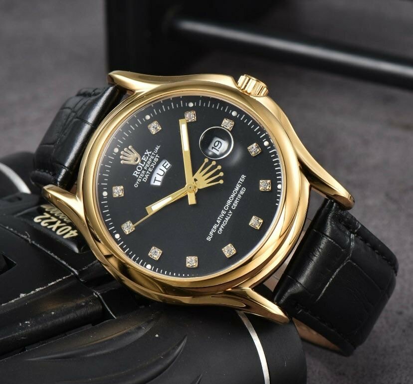 Rolex leather