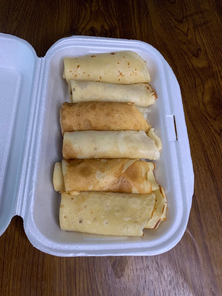 Crêpes nature