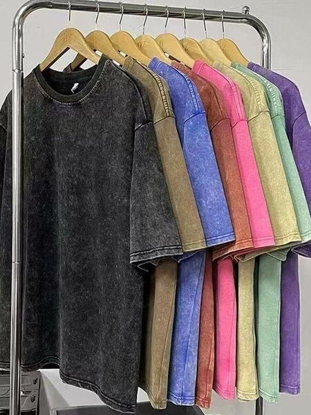 T-shirts décontractés multicolores