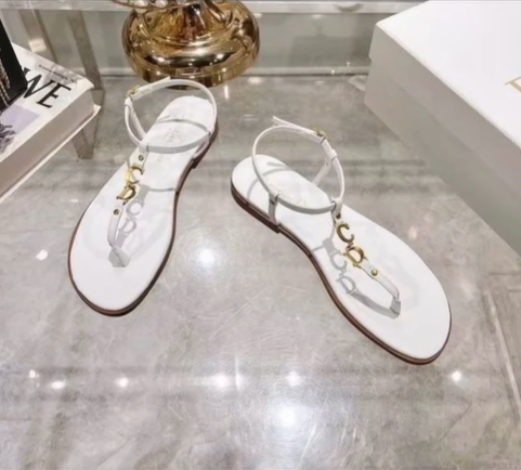 sandales blanches