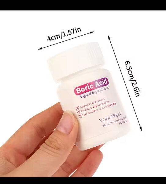 Boric suppositories