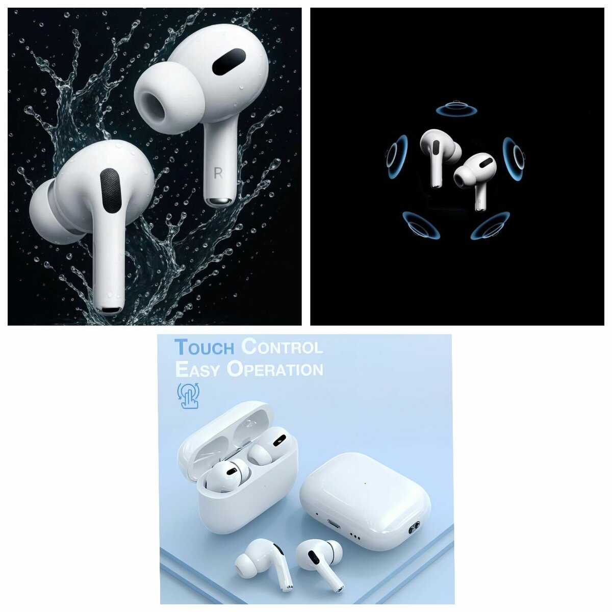 Écouteurs sans fil waterproof