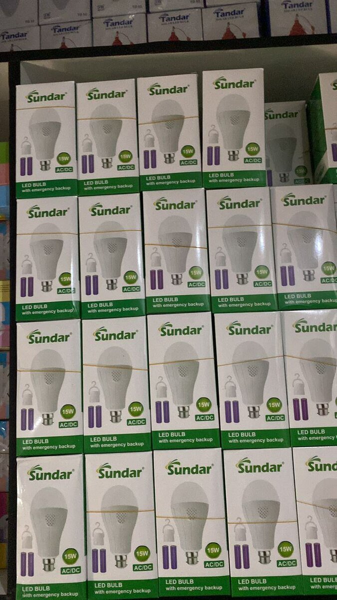 Rechargeable bulbs