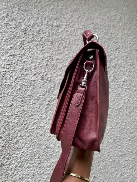 Sac à bandoulière en cuir élégant