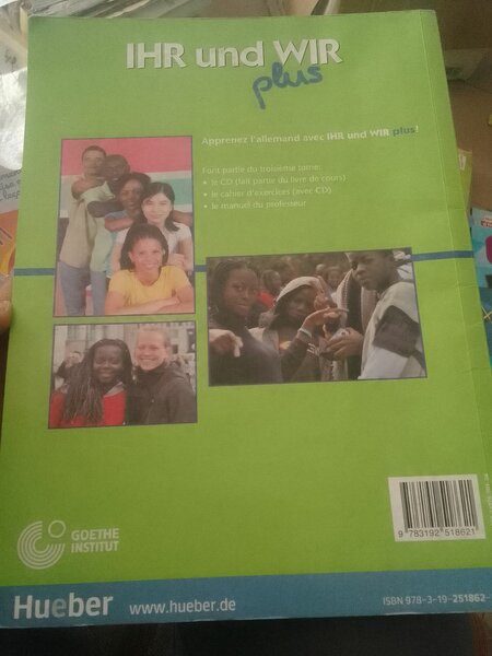 Livre d'allemand