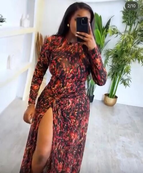 Mesh dress