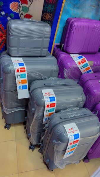 4 Valise en gomme