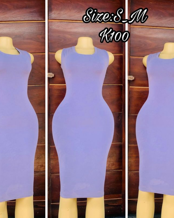 Robe violet 