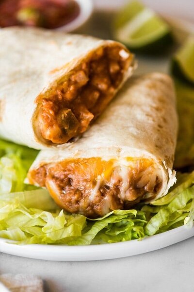 Tacos au poulet ou à la viande hachée