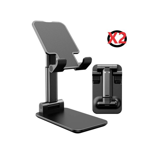 2 Supports Téléphone Et Tablette Pliable