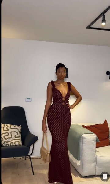 Robe longue élégante soirée
