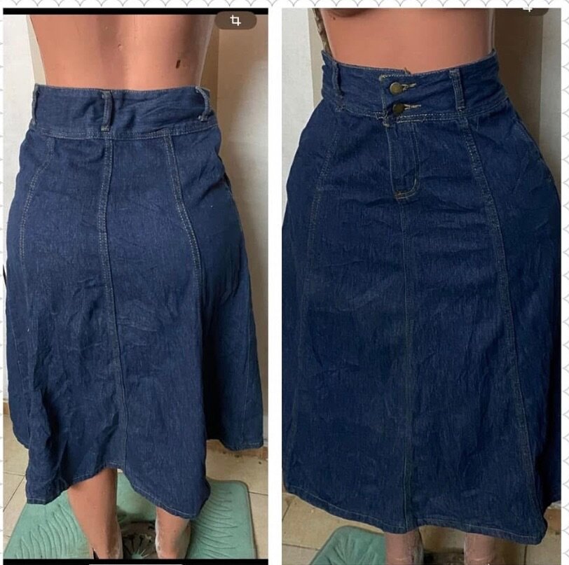 Jupe jeans