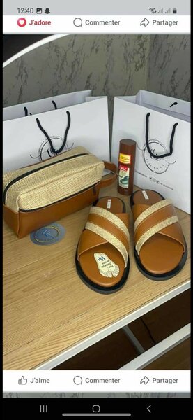 Chaussons élégants pour hommes