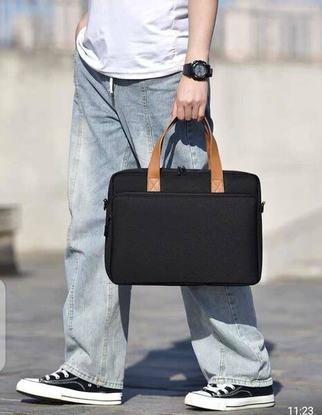 Laptop and book bags