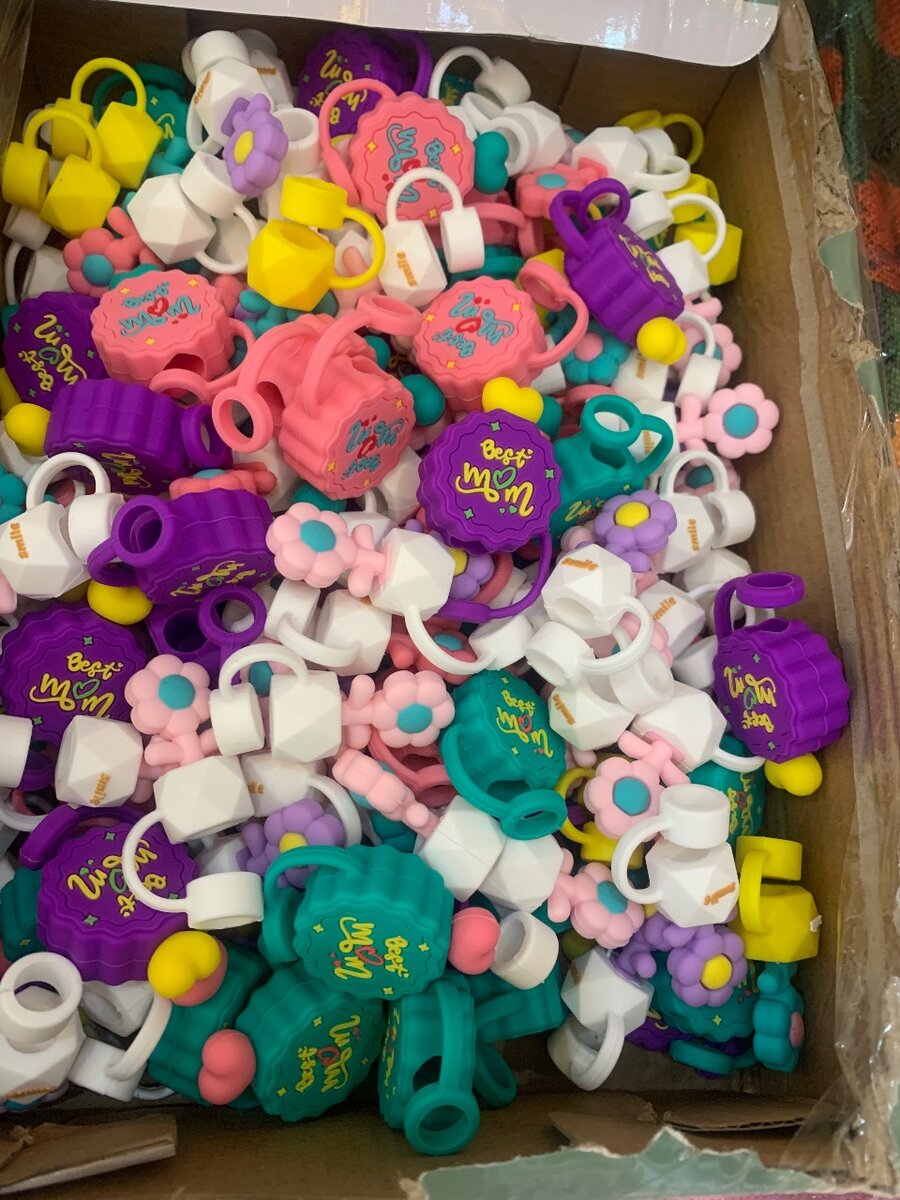 Straw covers for Stanley cup