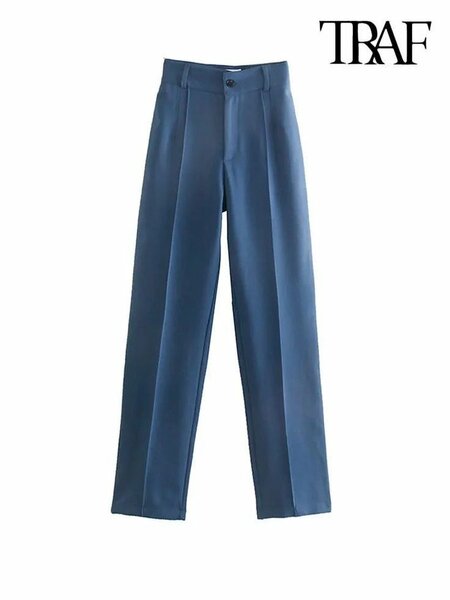Pantalon tissu femme