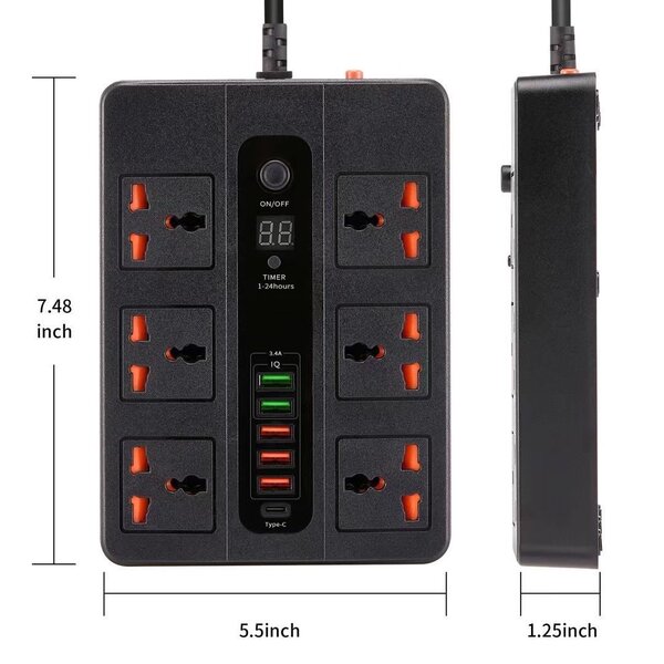 Multifunctional smart usb extension
