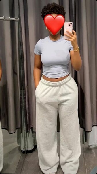Pantalon large confortable