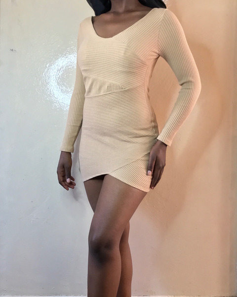robe beige 