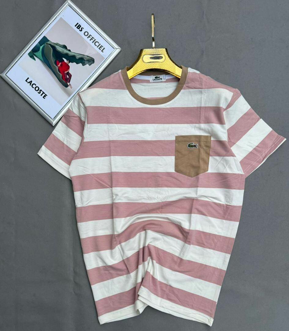 T-shirt à rayures Lacoste