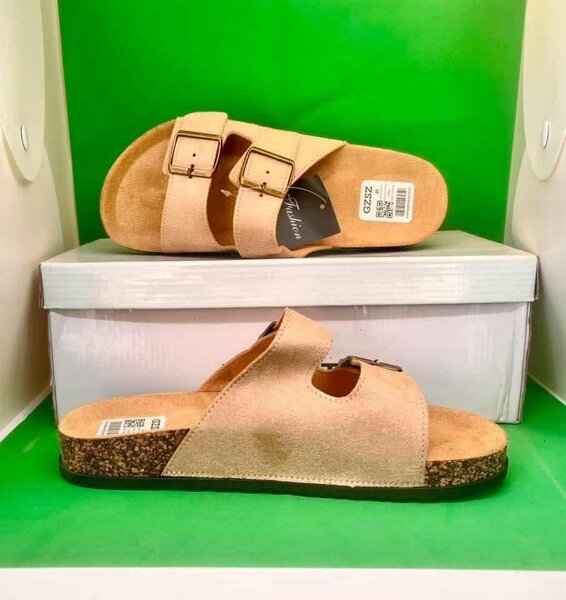 Sandales confortables en cuir