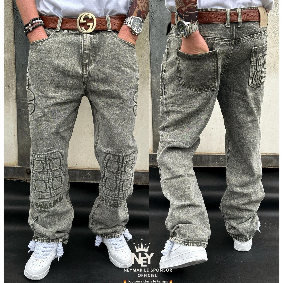 Jeans gros bas