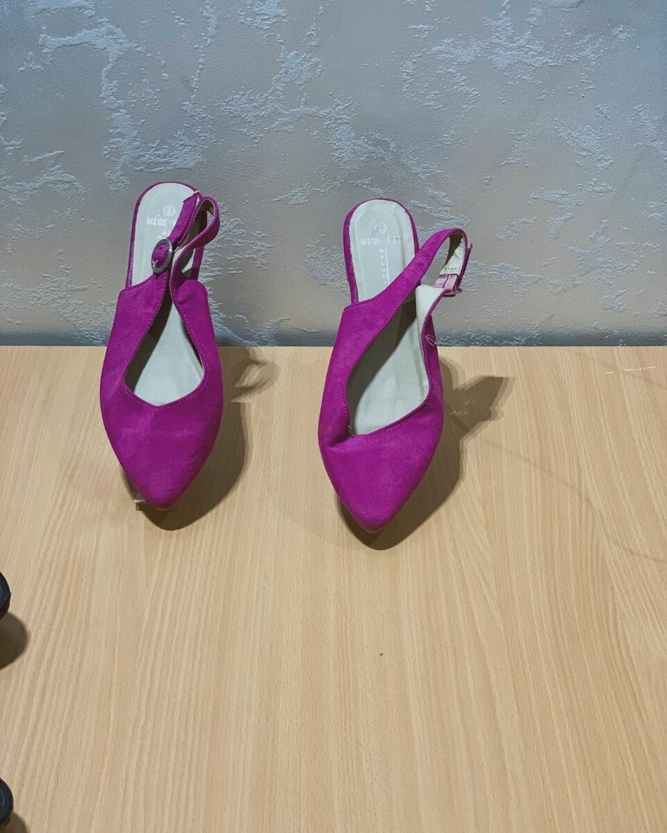 Pink Fling Back Sandals