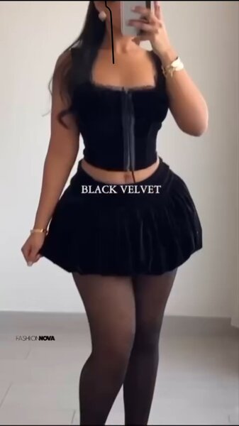 Skirt and top