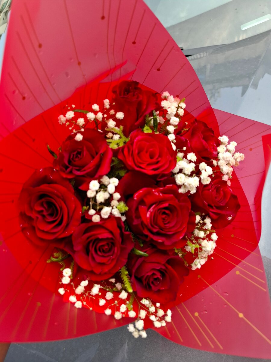 Bouquet de fleurs naturelles